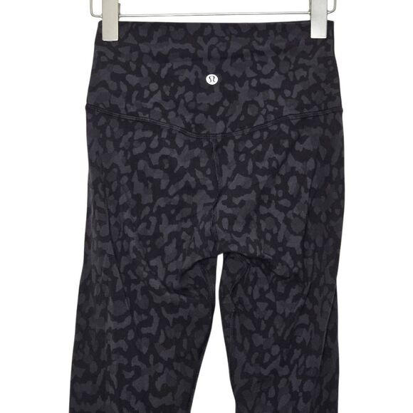 Lululemon Align Pant 28" Formation Camo Deep Coal Multi Print Patten Leggings Si - Picture 4 of 5